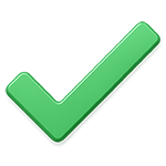 Green tick
